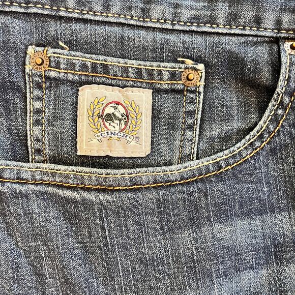 Cinch Silver Label Performance Stretch Mid Rise Straight Leg Jeans Men 42L x 30W - Picture 4 of 8